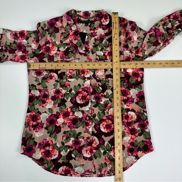 Banana Republic Blouse Top Sz S Floral NWT - Picture 7 of 14
